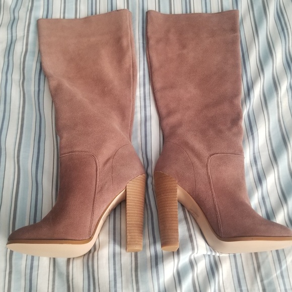 Colin Stuart Shoes - New Colin Stuart Suede heel boots